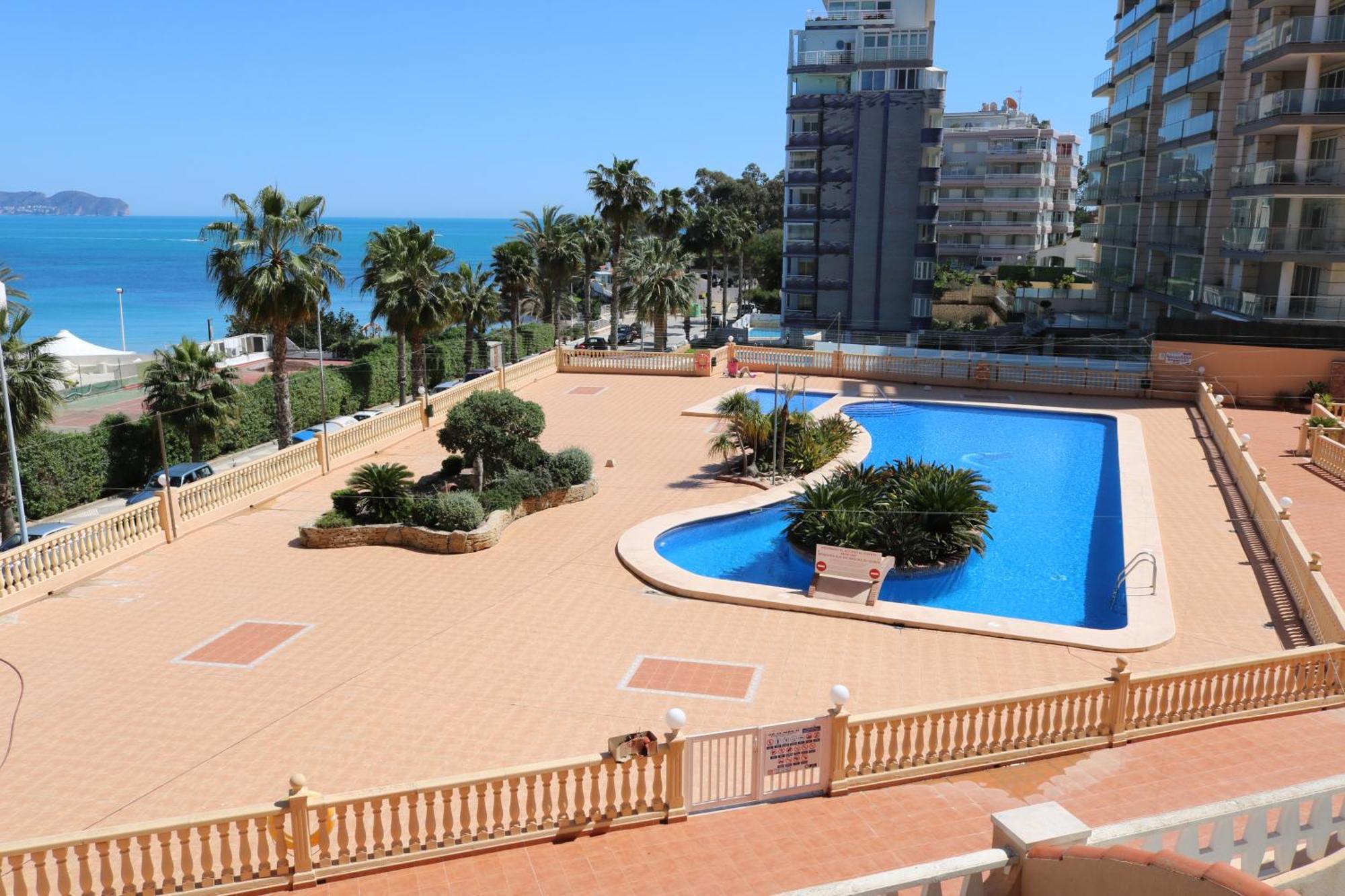 Inmoweaver 1F Mii 1ª Linea De Playa Con Vistas 卡尔佩 外观 照片